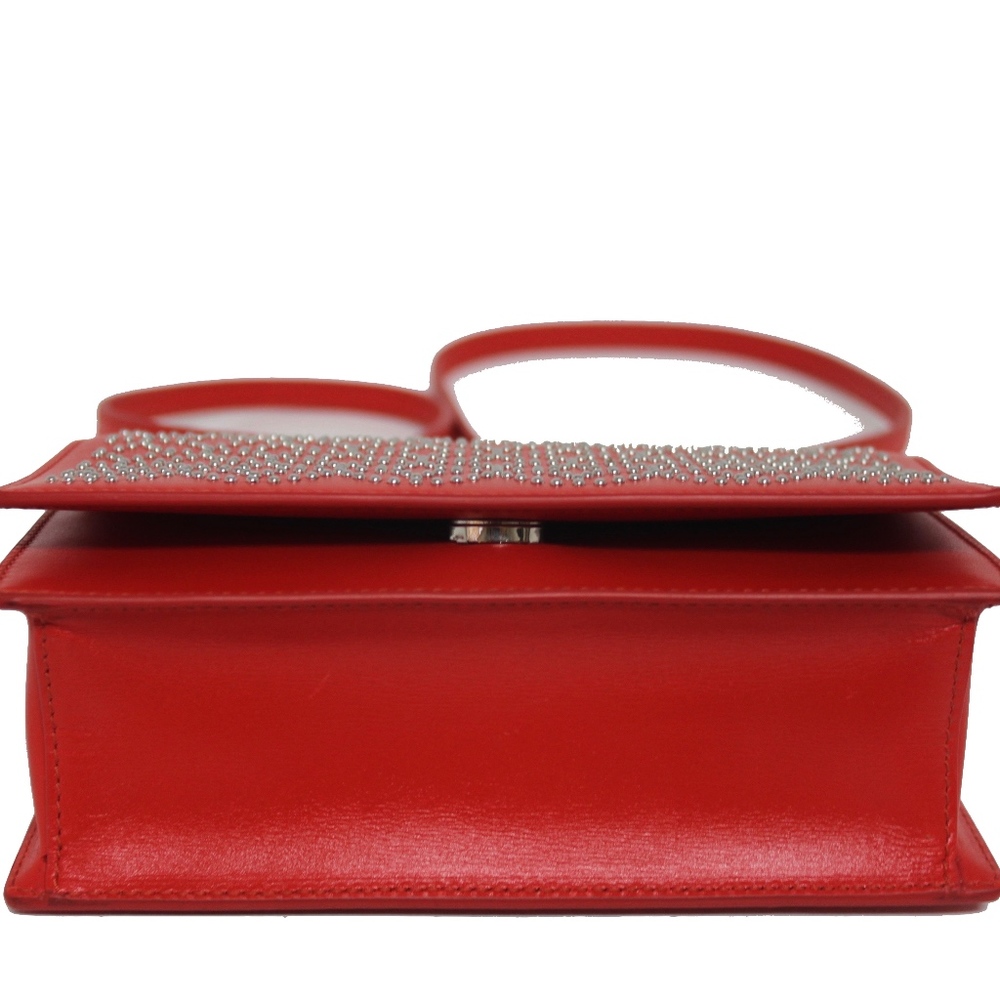 Alaia Small Flap Convertible Pochette Piment - Picture 8 of 8